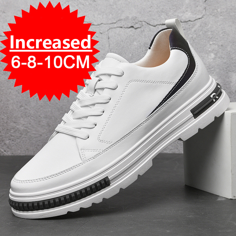 Streetwear Brand Luxury - New Men Elevator Shoes Height Increase