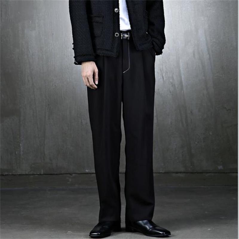 Streetwear Brand Korea - Streetwear Men's Business Casual Suit Pants