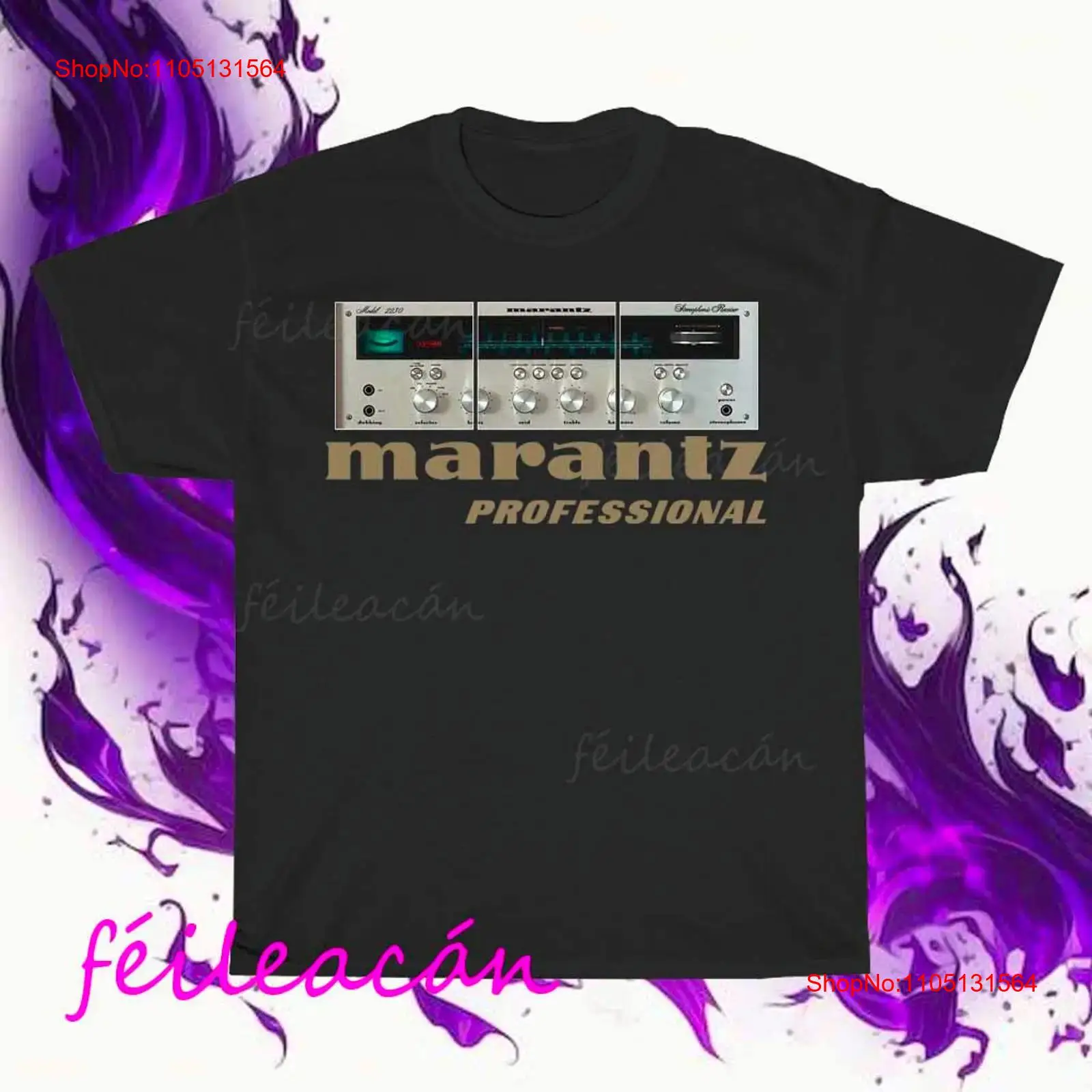 Streetwear Brand T Shirt - Brand New Marantz Amplifier Logo American