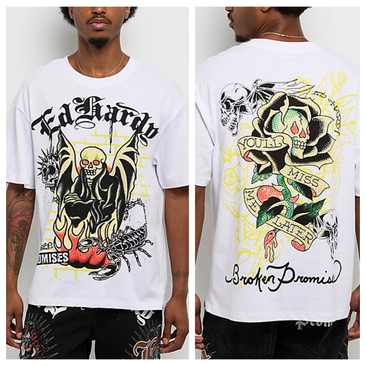 Tiger Skull Red Ed Tattoo Art  - Streetwear Brand Red ulasan dan harga