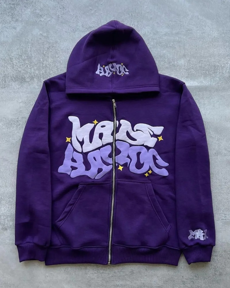 American Retro Star and Letter - Streetwear Brand Hoodie ulasan dan harga