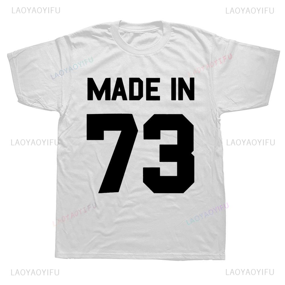 Hot Sale Made in 73 Graphic Cl - Streetwear Brand T Shirt ulasan dan harga
