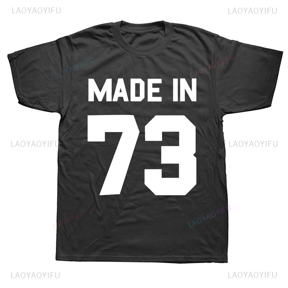 Hot Sale Made in 73 Graphic Cl - Streetwear Brand T Shirt ulasan dan harga