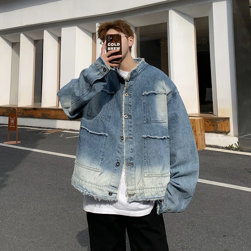 American Retro Hip Pop Raw Edg - Streetwear Brand Pants ulasan dan harga