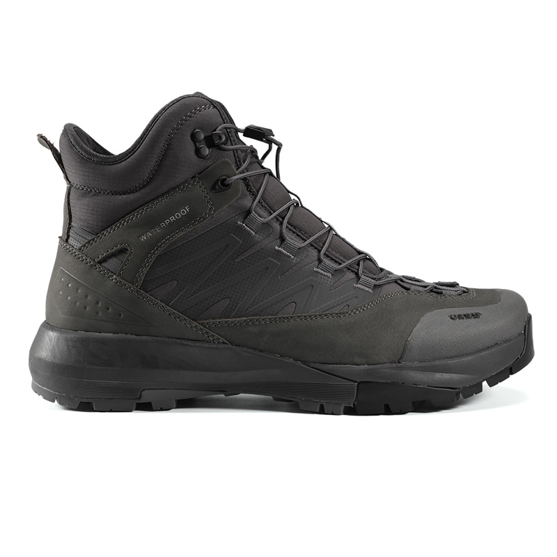 High Top Hiking Leather Shoes  - Streetwear Brand Luxury ulasan dan harga