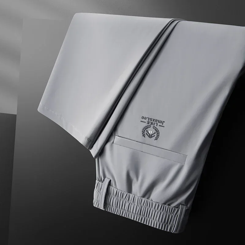 2024 Summer Soft Ice Silk Fabr - Streetwear Brand Luxury ulasan dan harga
