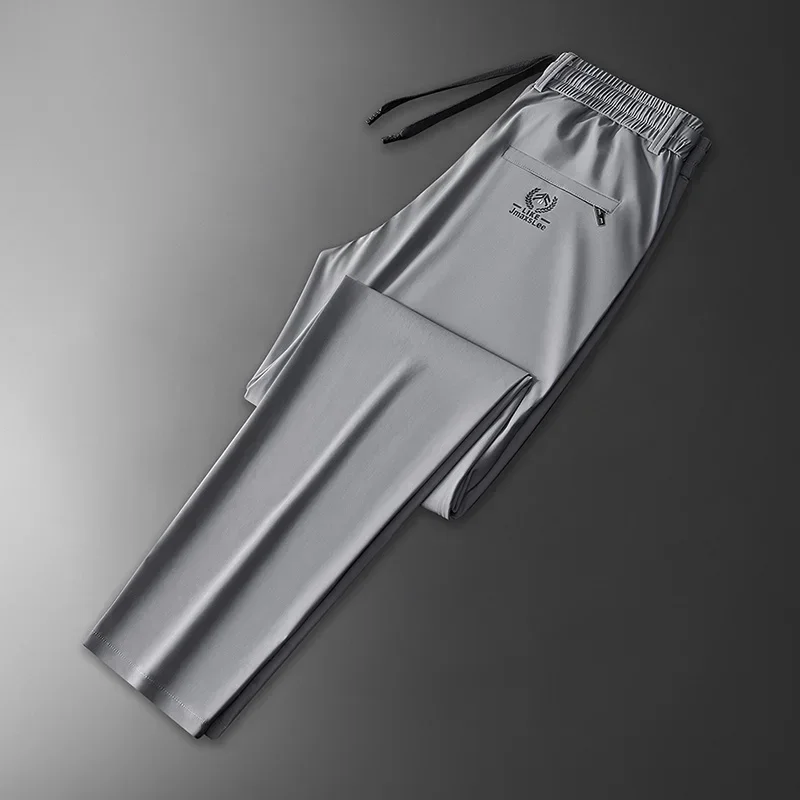 2024 Summer Soft Ice Silk Fabr - Streetwear Brand Luxury ulasan dan harga