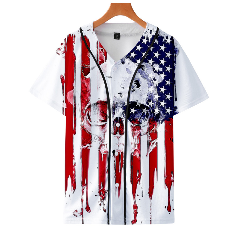 USA National Flag Skull Eagle  - Streetwear Brand Usa ulasan dan harga