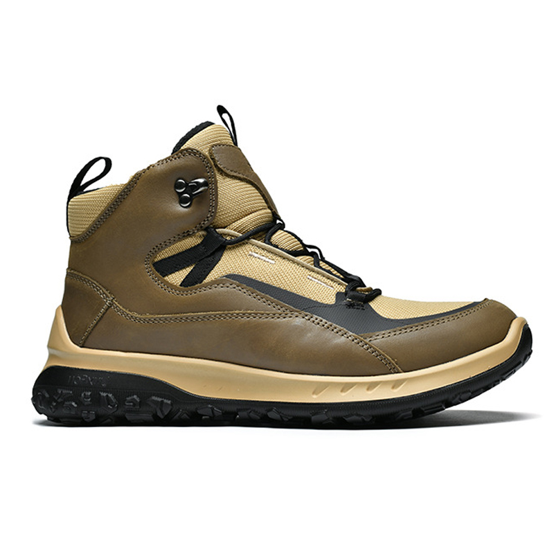 High Top Leather Shoes Men Lux - Streetwear Outdoor Brand ulasan dan harga