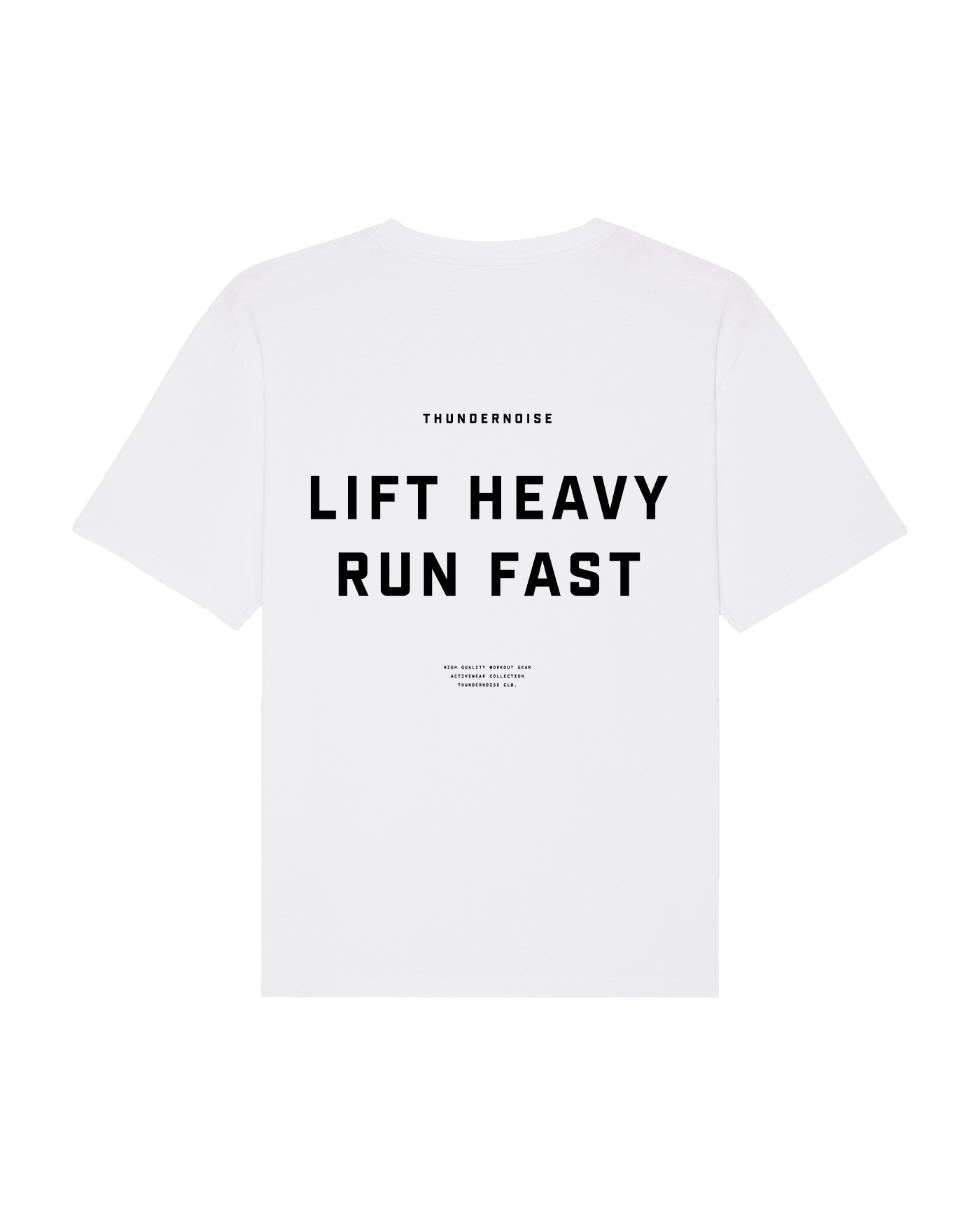 Lift Heavy Run Fast Thundernoi - Streetwear Brand Tees ulasan dan harga