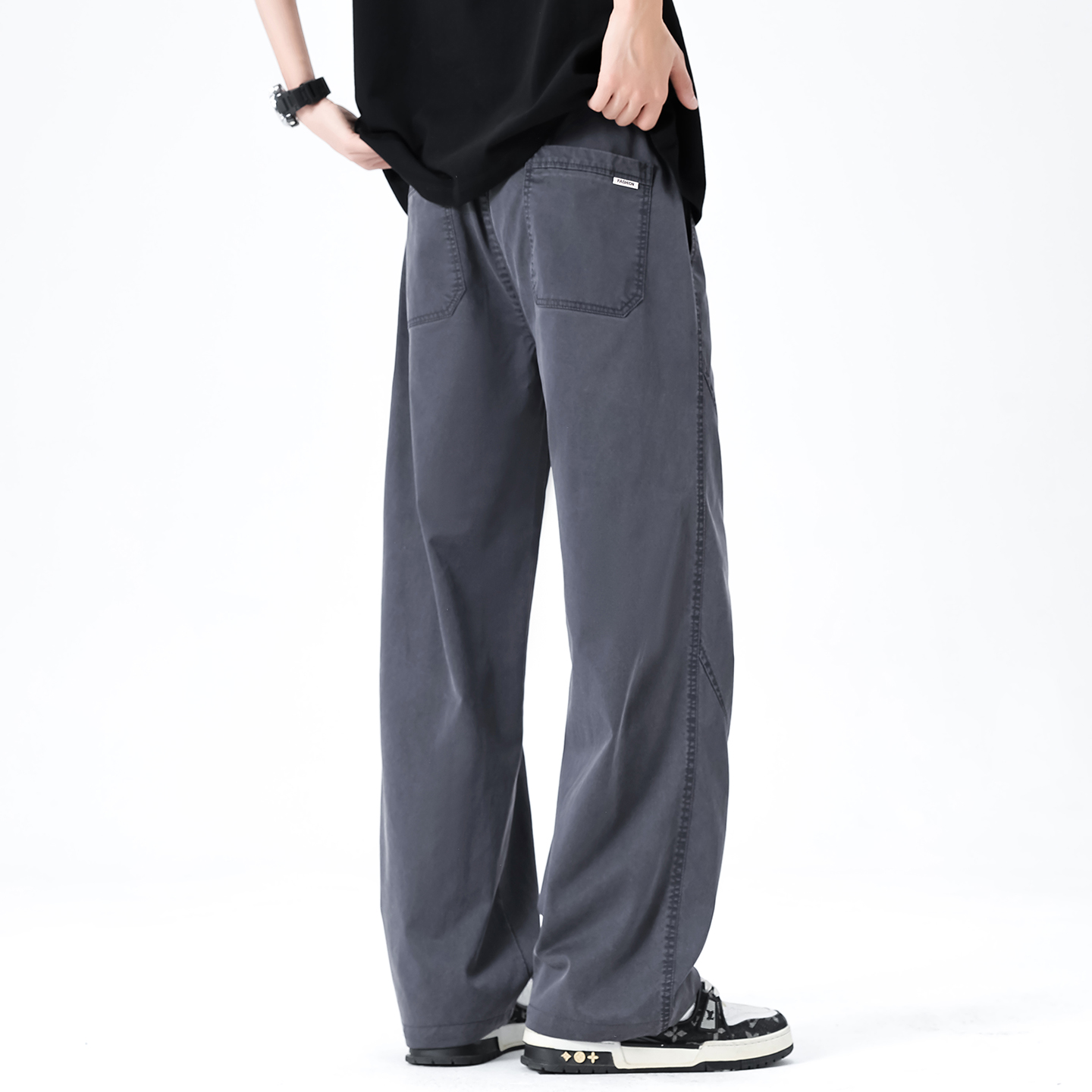 Brand Clothing Men's Spring Su - Streetwear Outdoor Brand ulasan dan harga