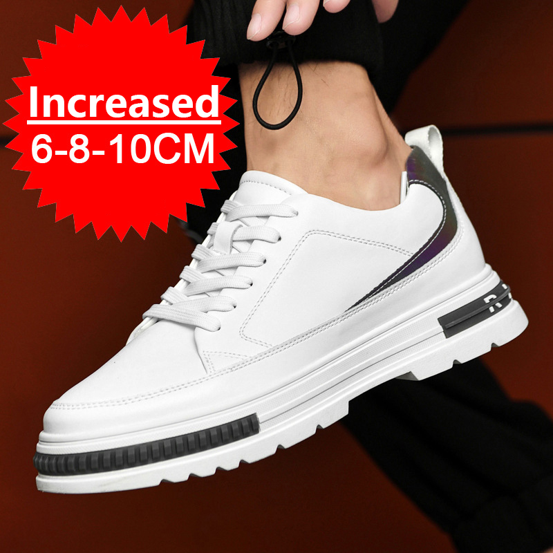 New Men Elevator Shoes Height  - Streetwear Brand Luxury ulasan dan harga