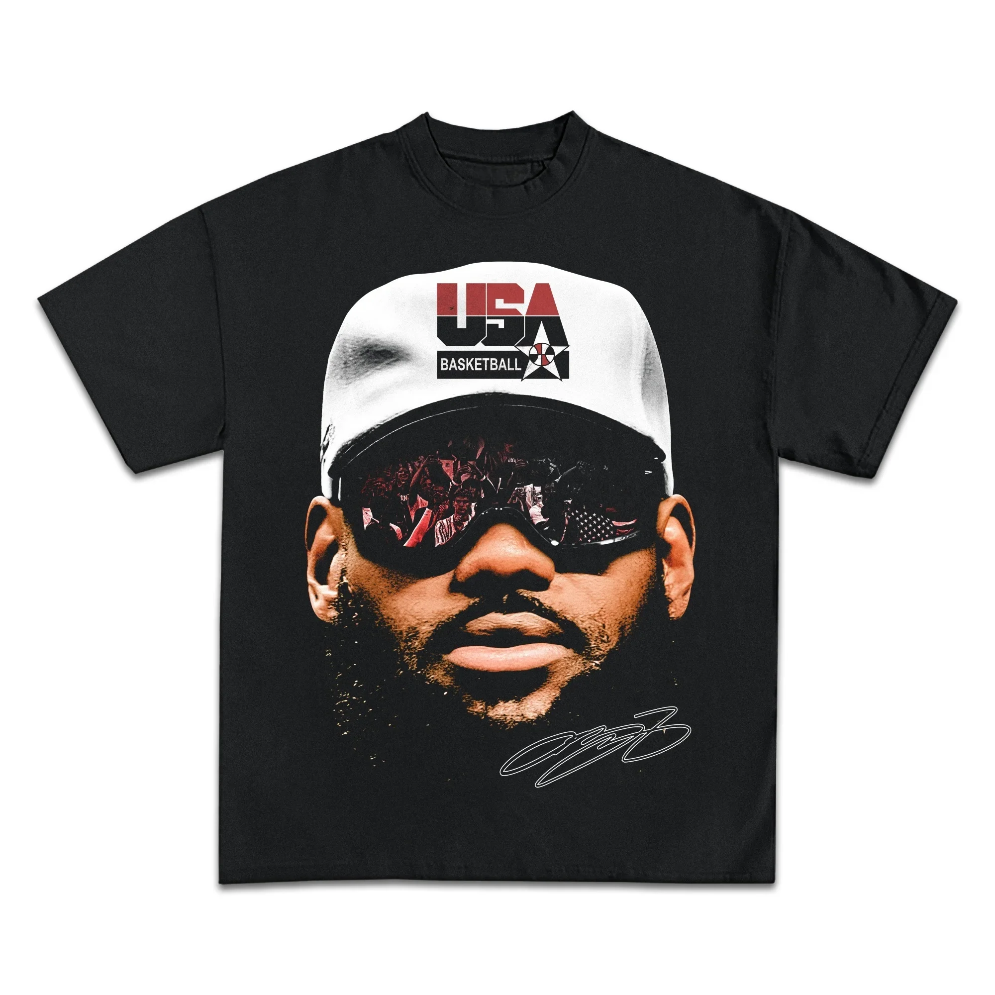 Lebron James Basketball Star T - Streetwear Brand Tees ulasan dan harga