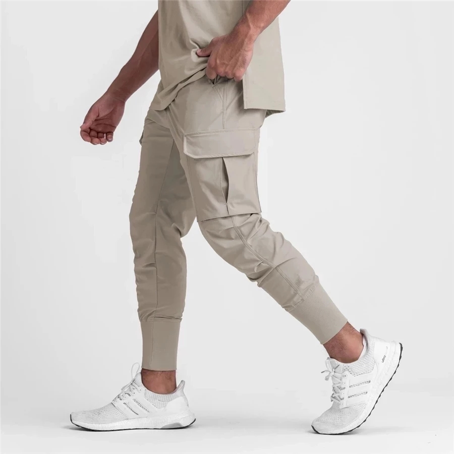 New fitness men's sports pants - Streetwear Outdoor Brand ulasan dan harga