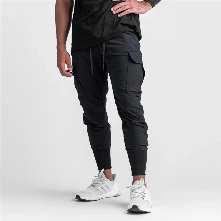 New fitness men's sports pants - Streetwear Outdoor Brand ulasan dan harga