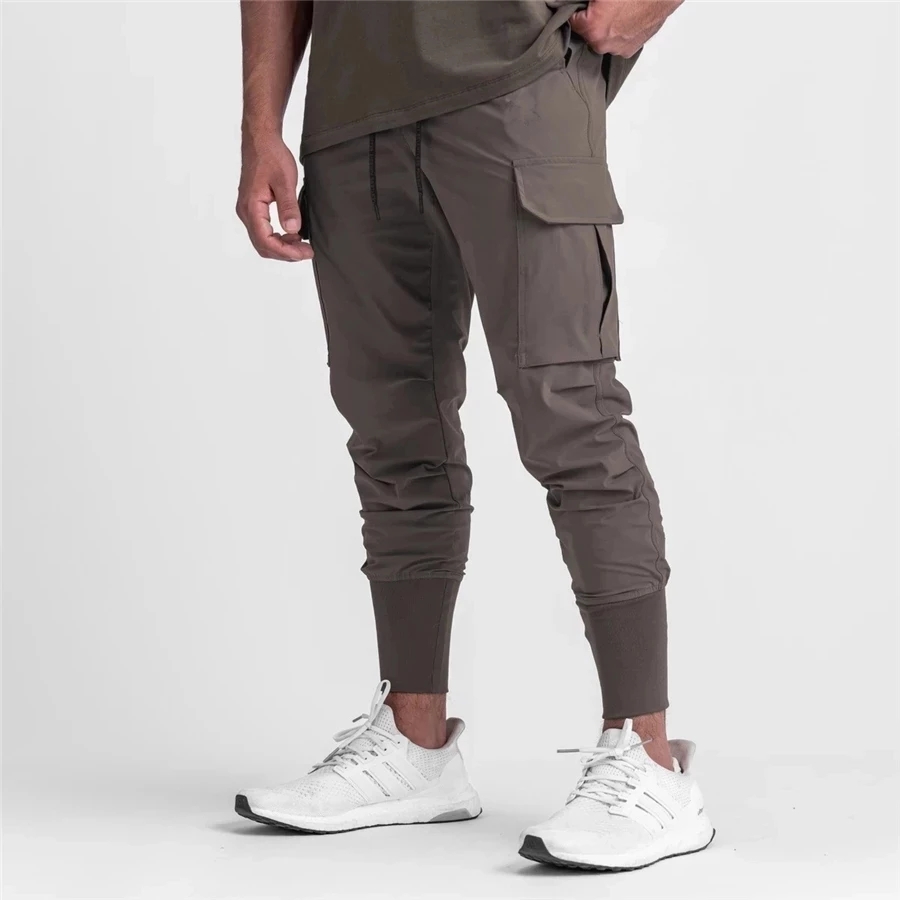 New fitness men's sports pants - Streetwear Outdoor Brand ulasan dan harga
