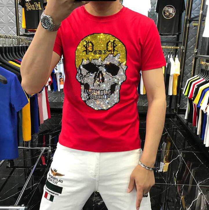 New Three Color T-Shirt Men St - Gothic Streetwear Brand ulasan dan harga