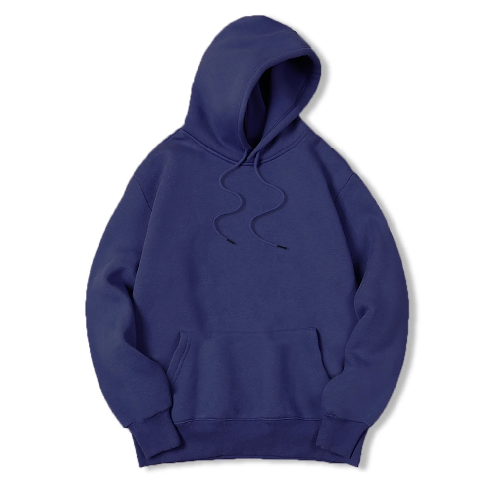 Men's Solid Color Hooded Sweat - Streetwear Brand Hoodie ulasan dan harga