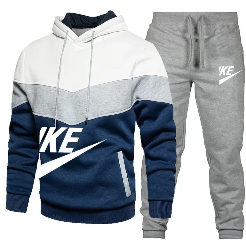 2025 New Men Autumn Winter Set - Streetwear Brand Hoodie ulasan dan harga