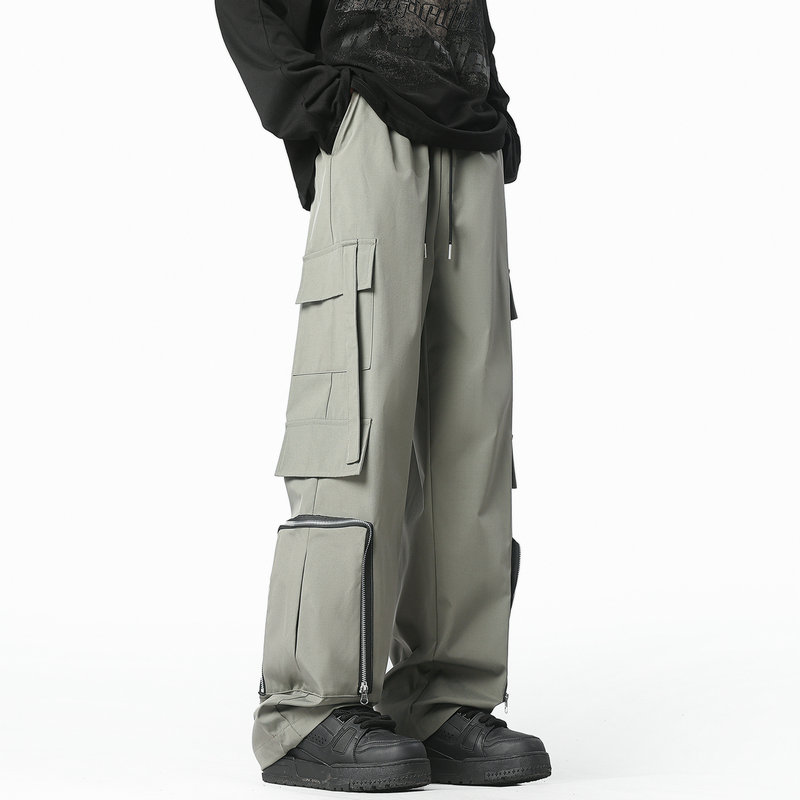 Fashion Men Cargo Pants Loose  - Streetwear Brand Pants ulasan dan harga