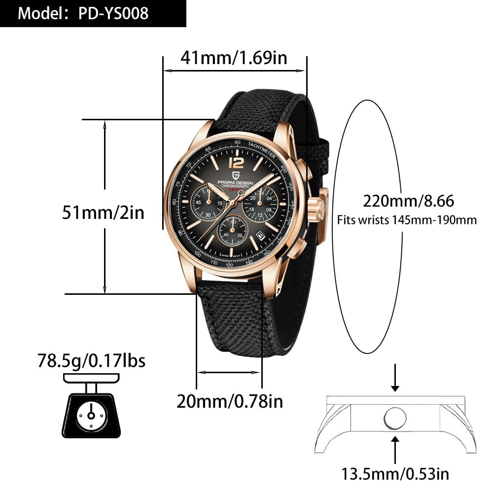 PAGANI DESIGN New Mens Watch 4 - Streetwear Brand Luxury ulasan dan harga