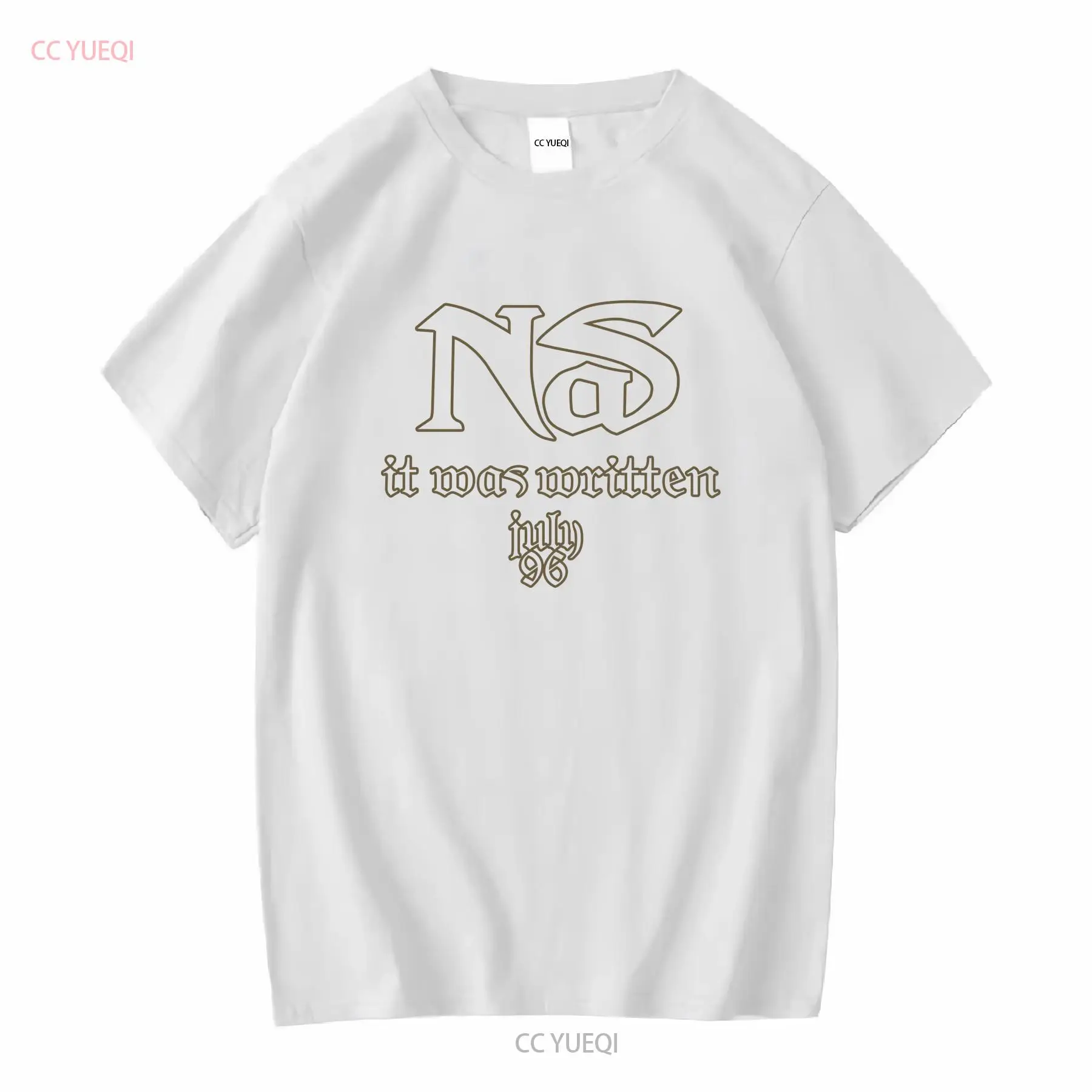 1996 NAS it was written vtg 90 - Streetwear Brand T Shirt ulasan dan harga