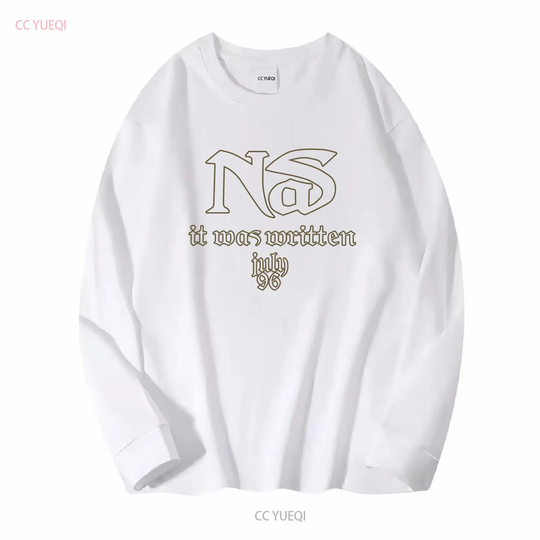 1996 NAS it was written vtg 90 - Streetwear Brand T Shirt ulasan dan harga
