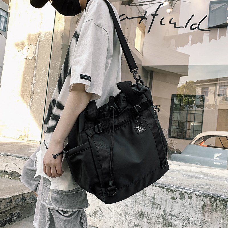 Men Messenger Bags Nylon Water - Streetwear Brand Bag ulasan dan harga