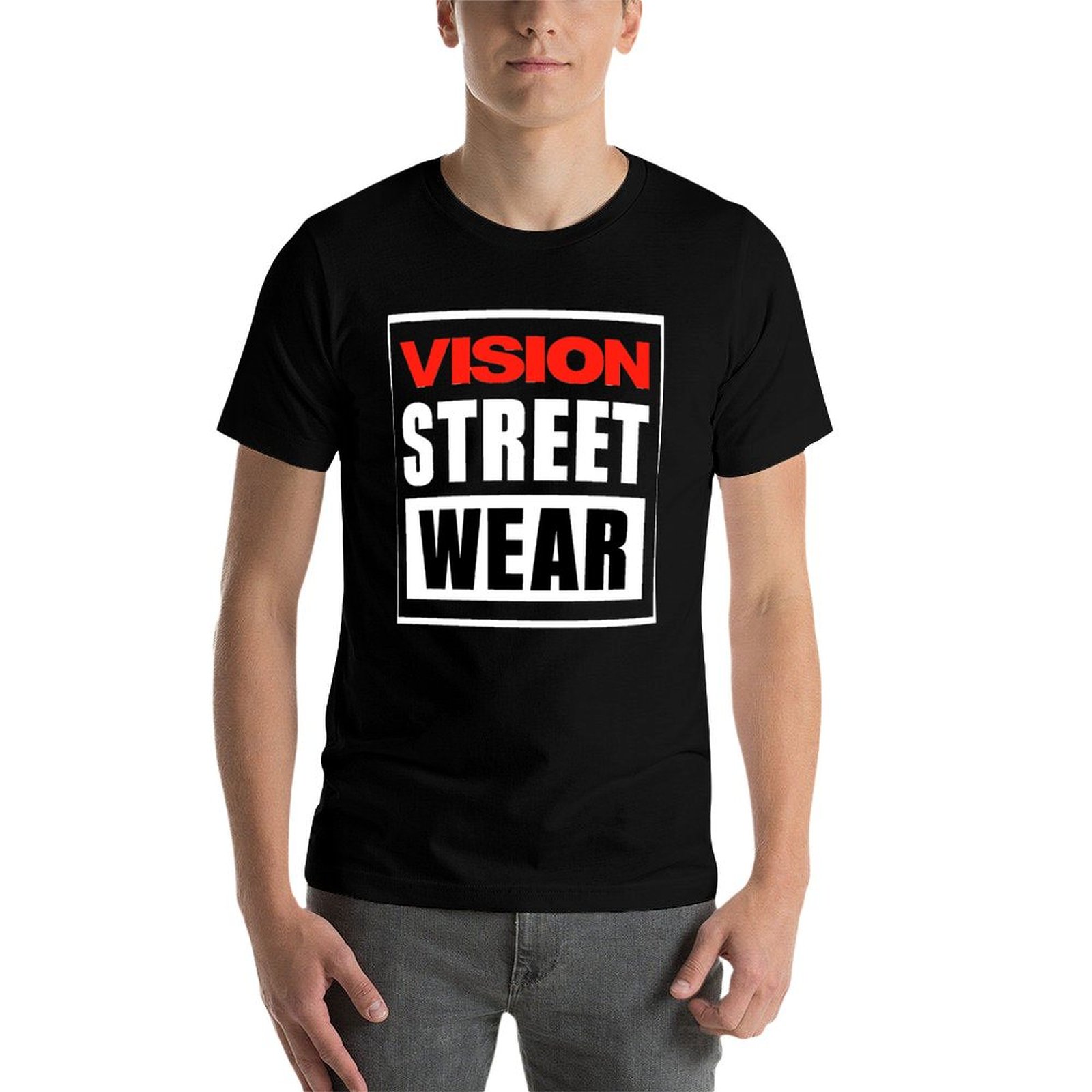 Vision Street Wear T-Shirt t s - Vision Streetwear Brand ulasan dan harga