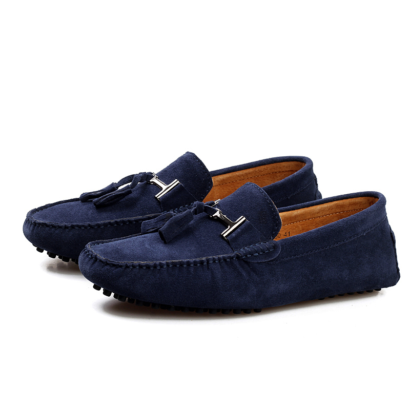 Men Loafers Spring Summer Sued - Streetwear Brand Luxury ulasan dan harga